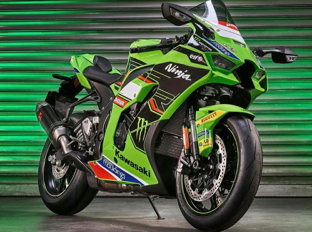 Игрушка модель мотоцикла Kawasaki Ninja ZX 10rr