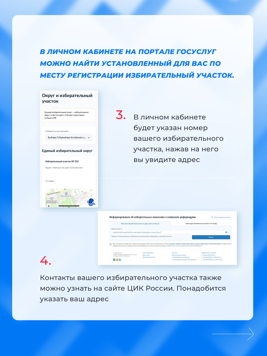 Как узнать адрес своего избирательного участка? | Единая Россия | Дзен