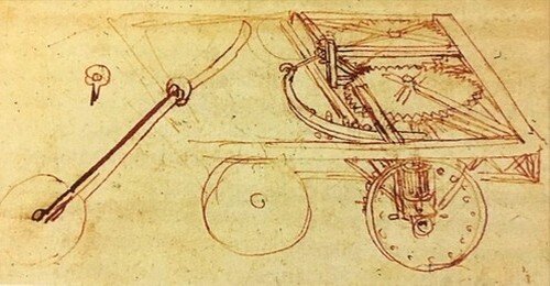 Повозка Леонардо да Винчи
