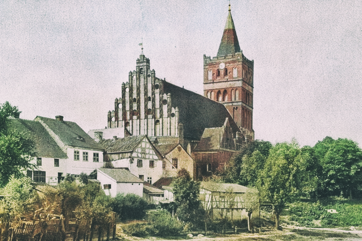 Кирха Фридланда, XVIII век.