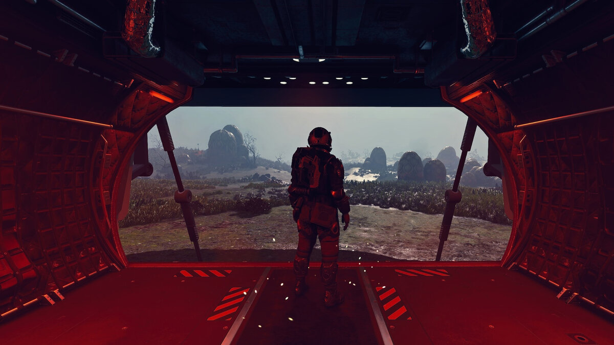 Starfield outpost