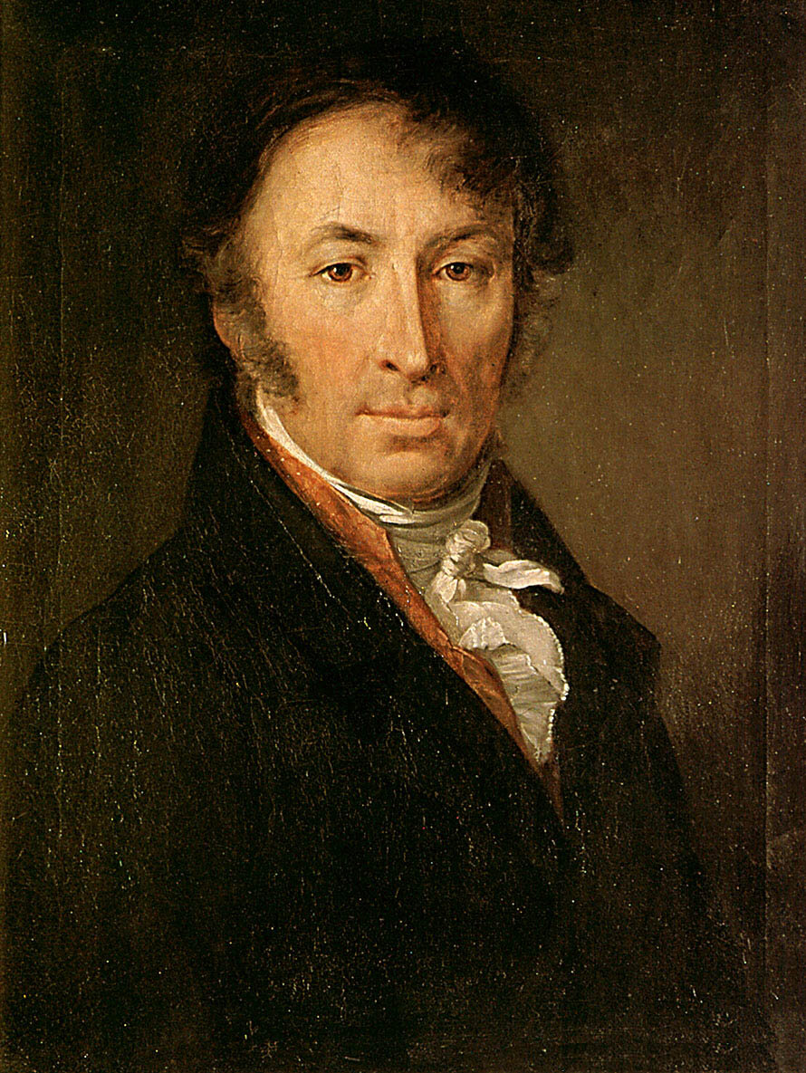 Портрет Н.М. Карамзина. Художник - В.А.Тропинин