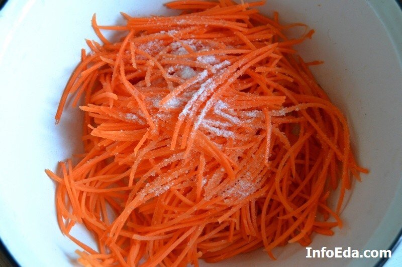 Корейская морковь по-домашнему