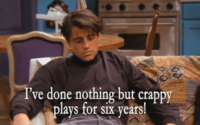 Я шесть лет играл только в паршивых пьесах!