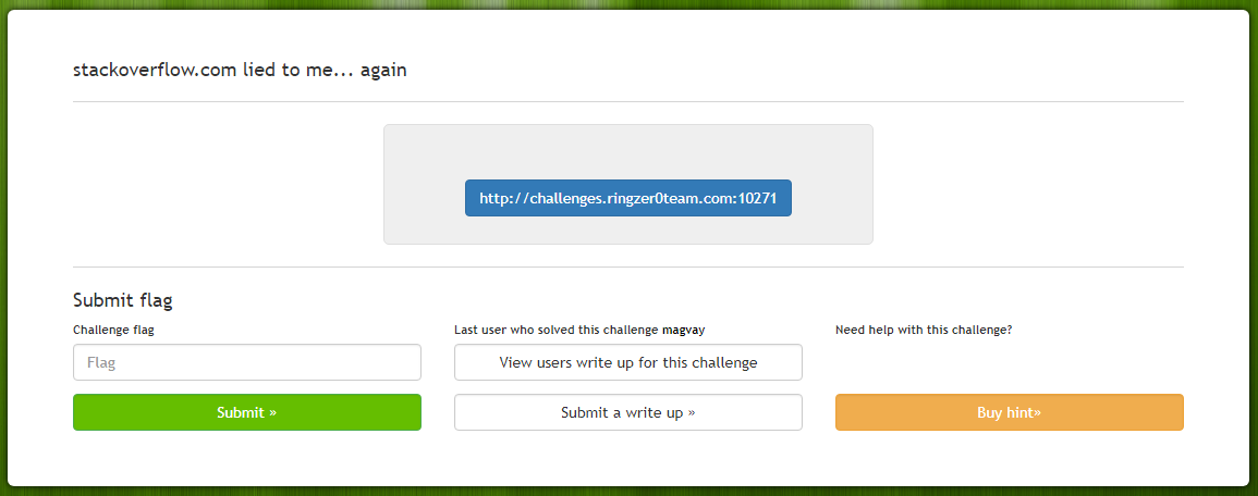 это не форма которую предстоит атаковать, а кнопка для перехода.