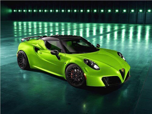 Pogea Racing | Alfa Romeo 4C вид спереди сверху