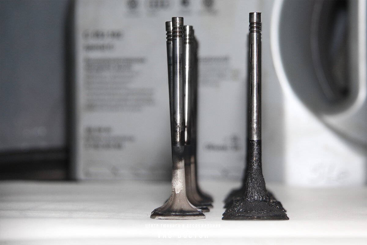 Результат недобросоветной замены цепи на автомобиле AUDI A4 1.8 TFSI