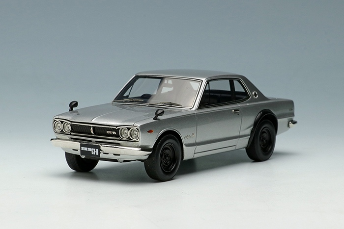 EM393A 1:43 Nissan Skyline 2000 GT-R (KPGC10) 1971 silver