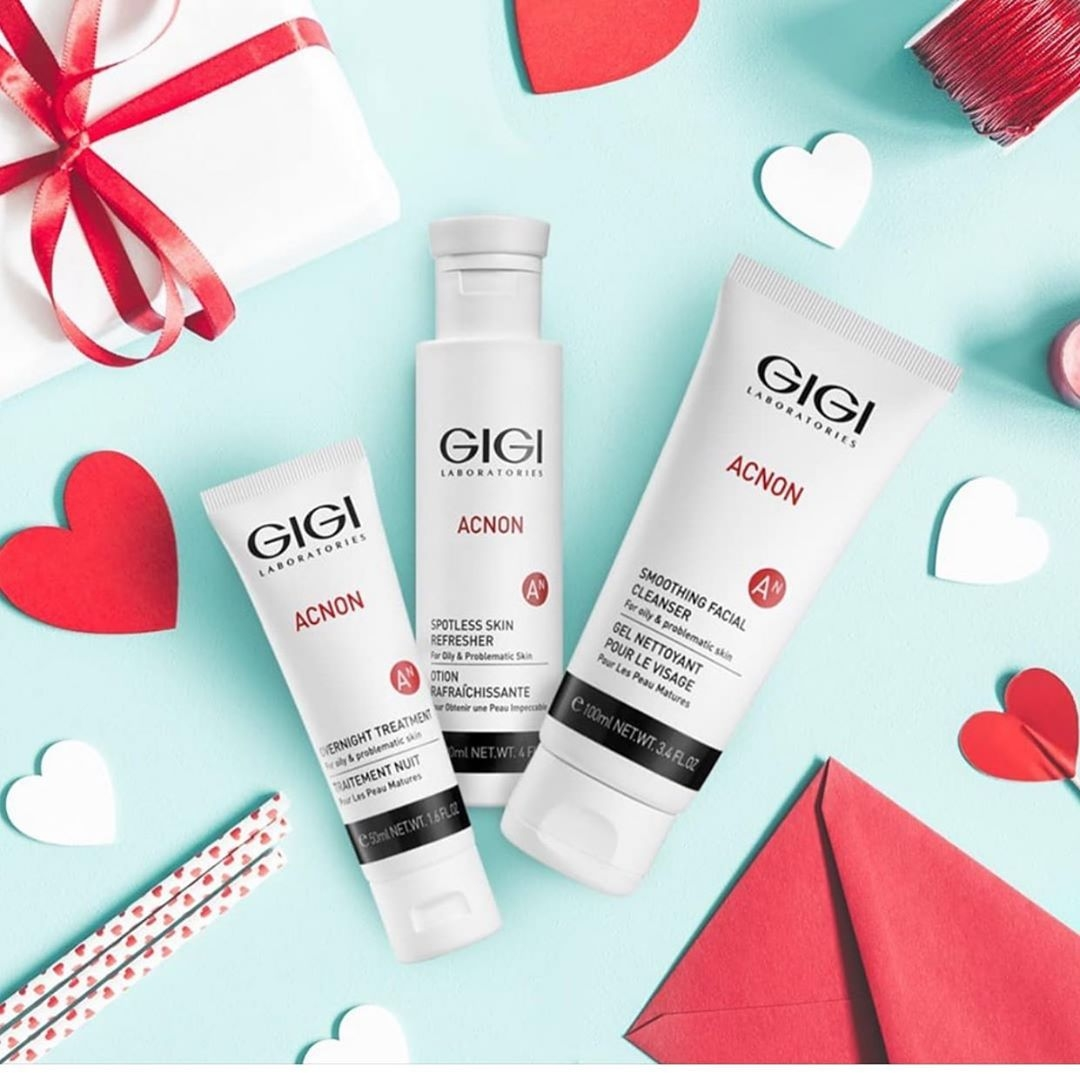 Израильская профессиональная косметика GIGI - новая серия ACNON против ACNE