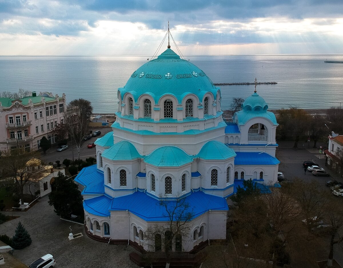 Евпатория Свято Николаевский собор внешний вид