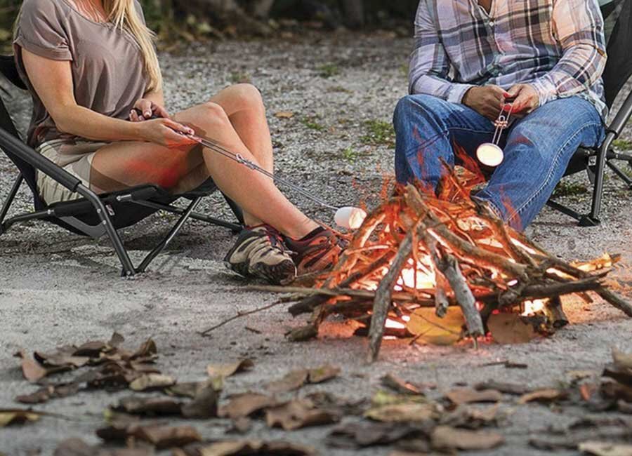 Низкопрофильное кемпинговое кресло Mountain Tech весом всего 3 кг, является оптимальным выбором для обеспечения комфортного отдыха в походном лагере.