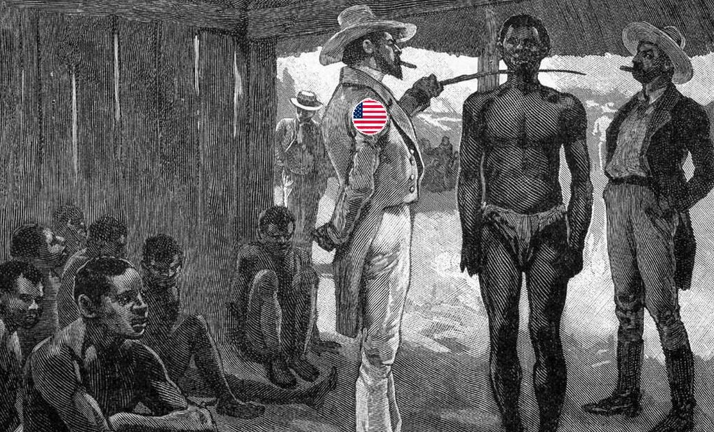 рабство в США, литография, из открытых источников