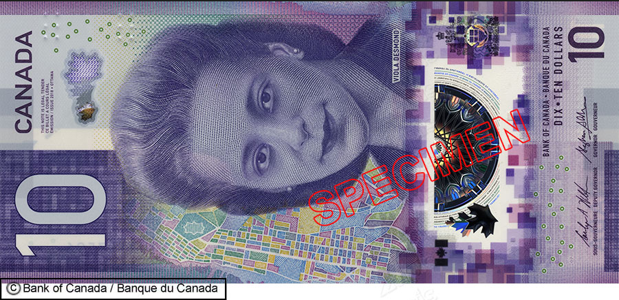 Лицевая сторона банкноты