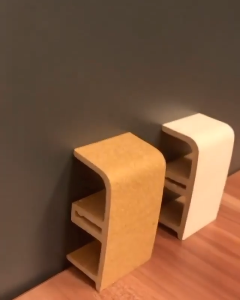 Дкс ангара напольный плинтус