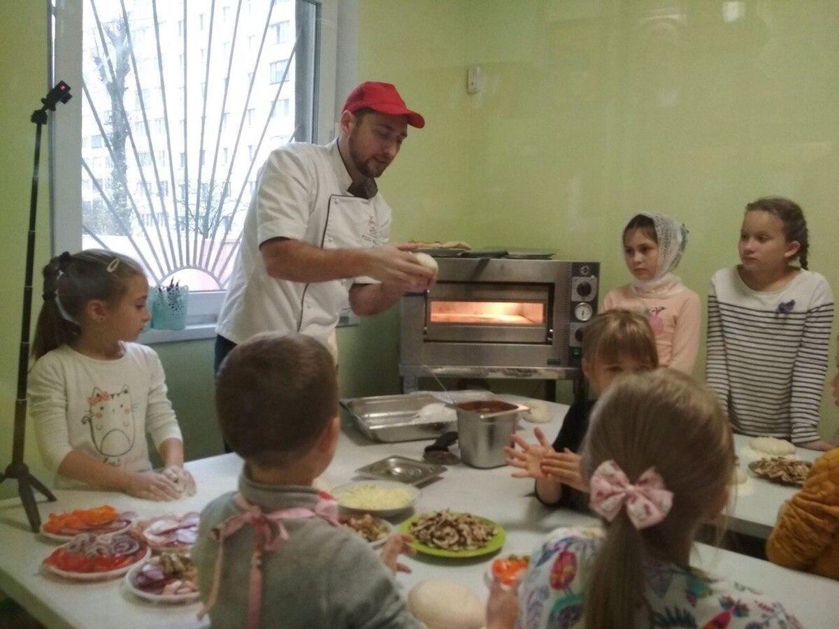 мастер-класс по пицце