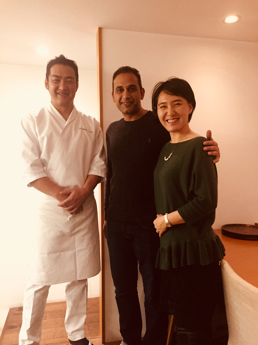 Микидзо Хасимотон (ресторан Итирин) Мидо Мустафа (ресторан Пескаторе), Аки Накагава, фото: Аки Накагава