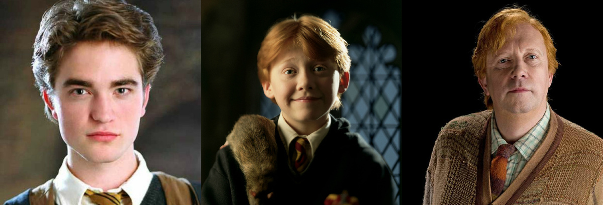 Седрик Диггори, Рон Уизли, Артур Уизли