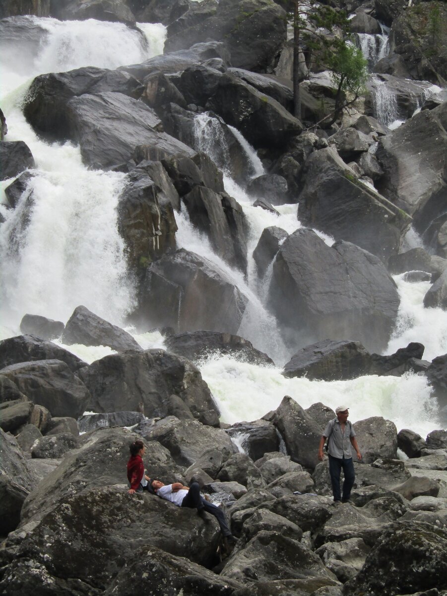 Чулышманская Долина водопад Учар