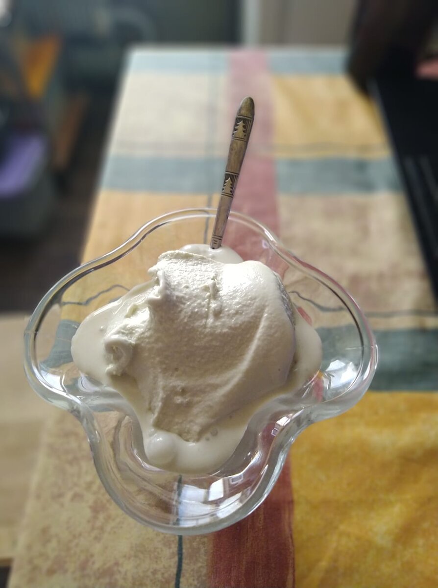 Ванильное мороженое