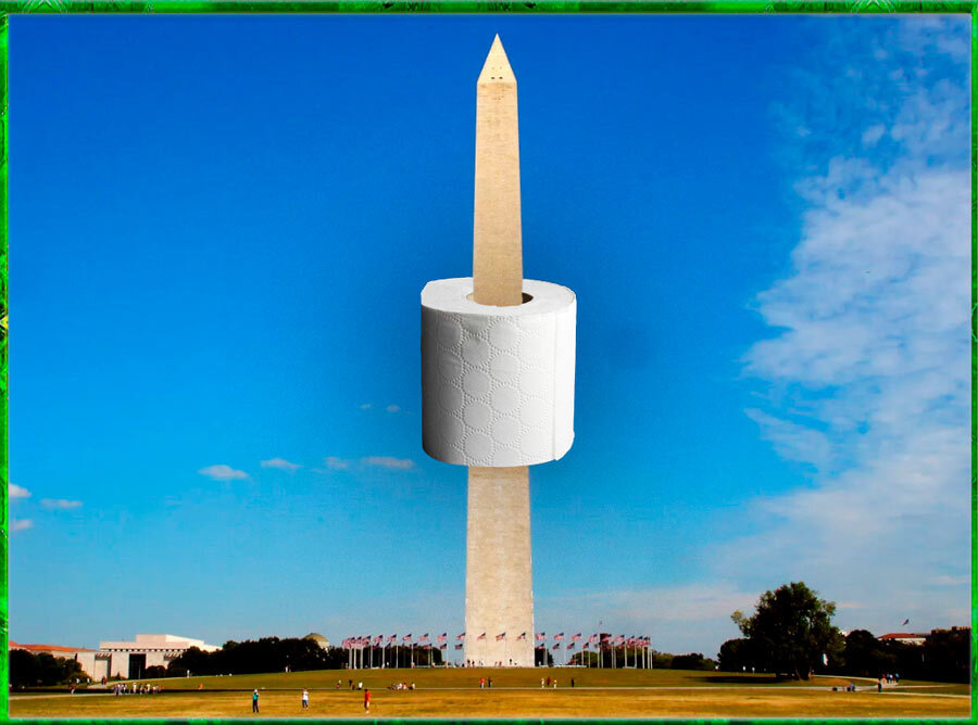 Недавно американцы буквально смели туалетную бумагу с полок своих супермаркетов