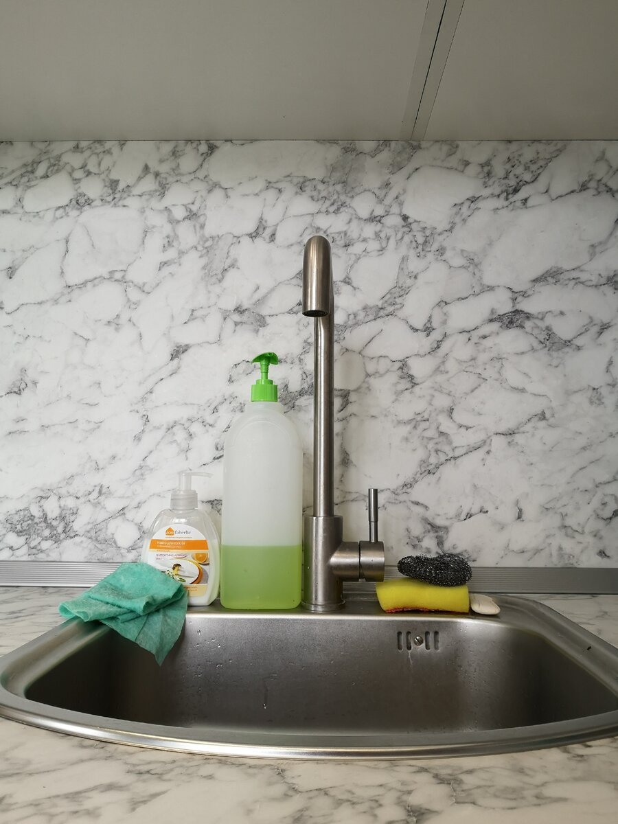 Пример плохой организации раковины