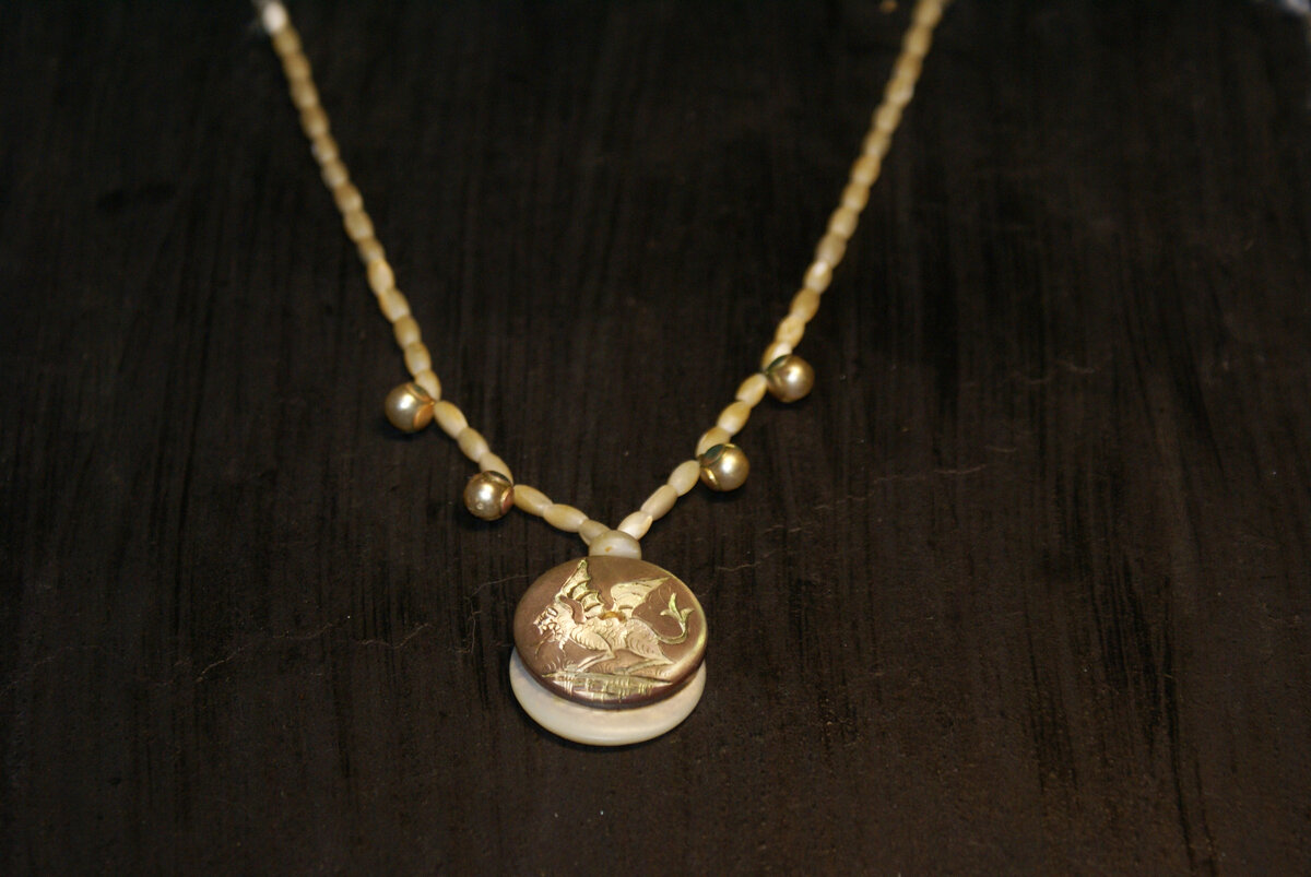 Подвеска "Дракон" - авторская бижутерия, Анастасия Шацкая