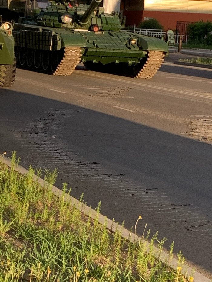 Репетиция Парада Победы в Чите. Фото: «Черный список. Чита»