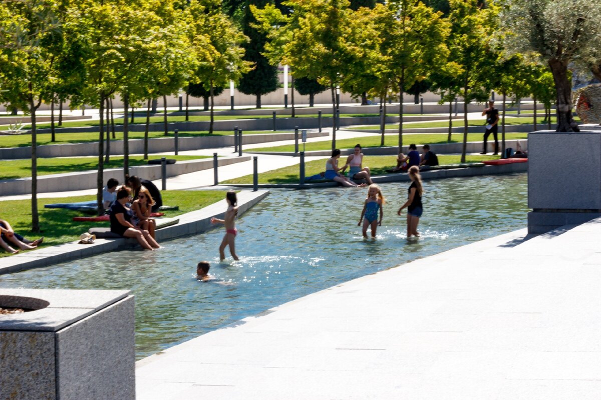 Отдых, и спасение от жары. 