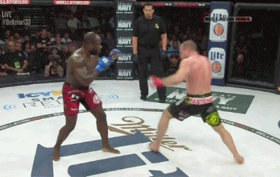 Александр Шлеменко vs Мелвин Манхуф. Нокаут бэкфистом