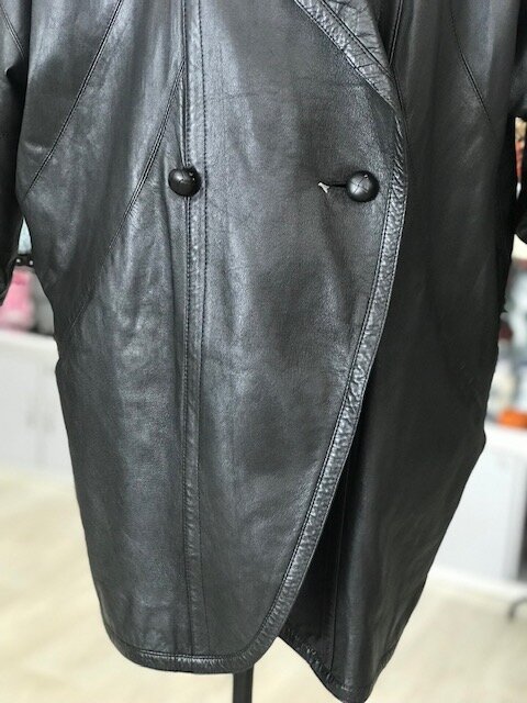 Полная переделка кожаной куртки. Ателье Ирины Берзиной.