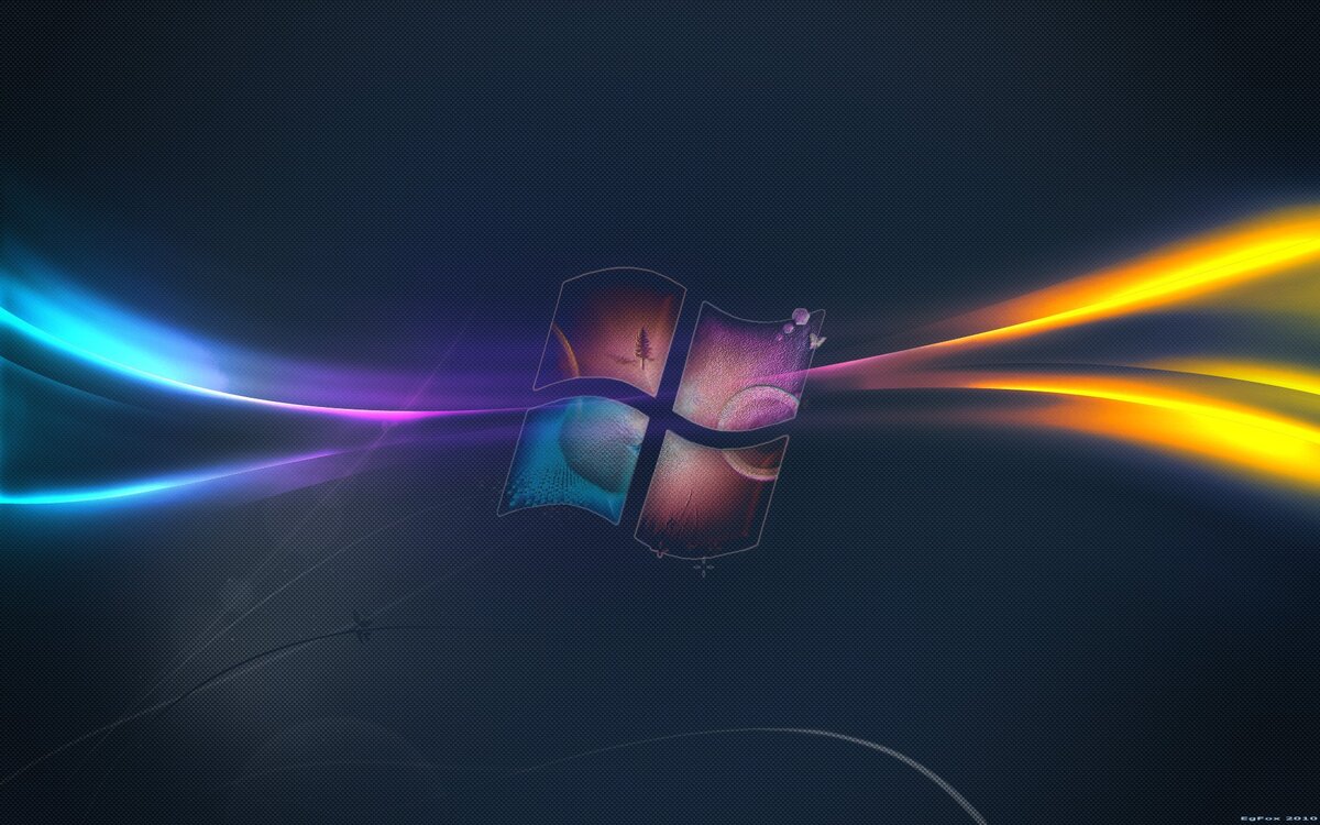 Windows 7, art, concept