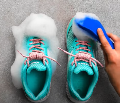 Как очистить грязную обувь