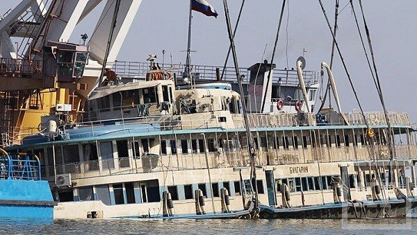 всеми известный своей катастрофой т/х Булгария 