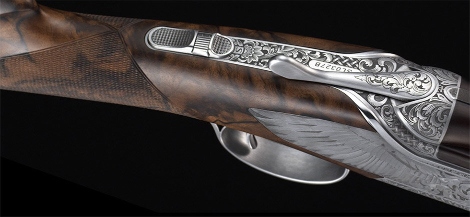 Ружьё оснащено селектором на предохранителе