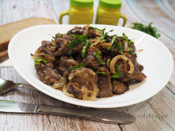 Подача куриной печени