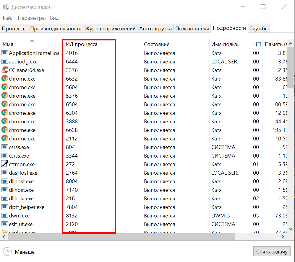 Wmi provider host грузит процессор windows 10. Диспетчер задач Windows 10. Процессы в диспетчере задач Windows 10. ИД процесса в диспетчере задач что это. В диспетчере задач много одинаковых процессов.