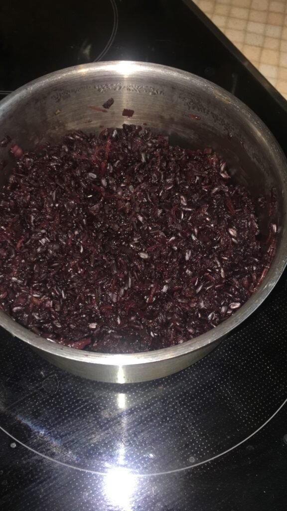 Гарнир из дикого риса готов