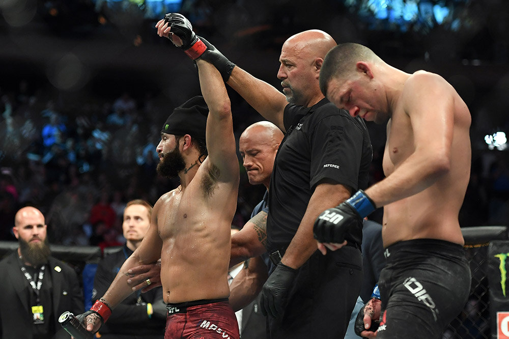                      Бой за пояс BMF (Самого жесткого ублюдка UFC) Масвидаль- Диас