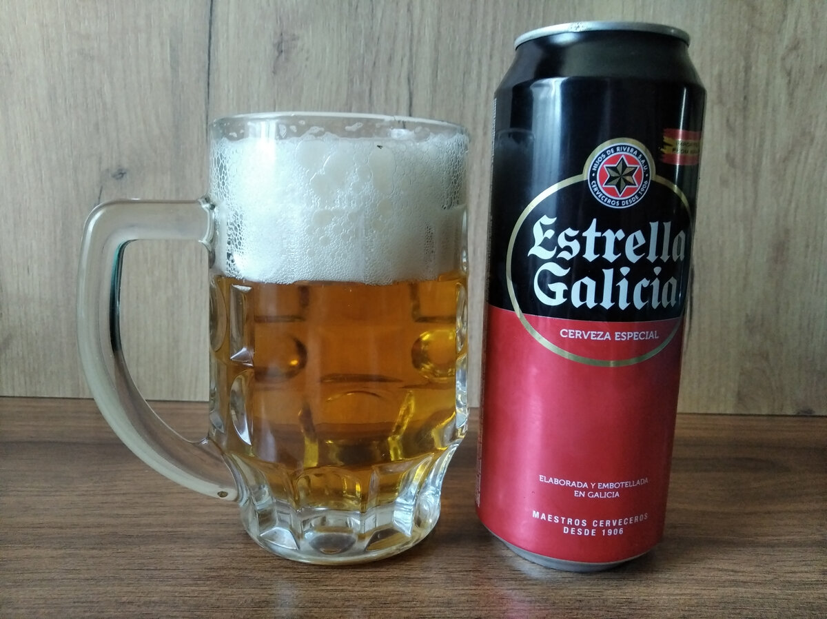 Цвет и пена смотрятся достойно