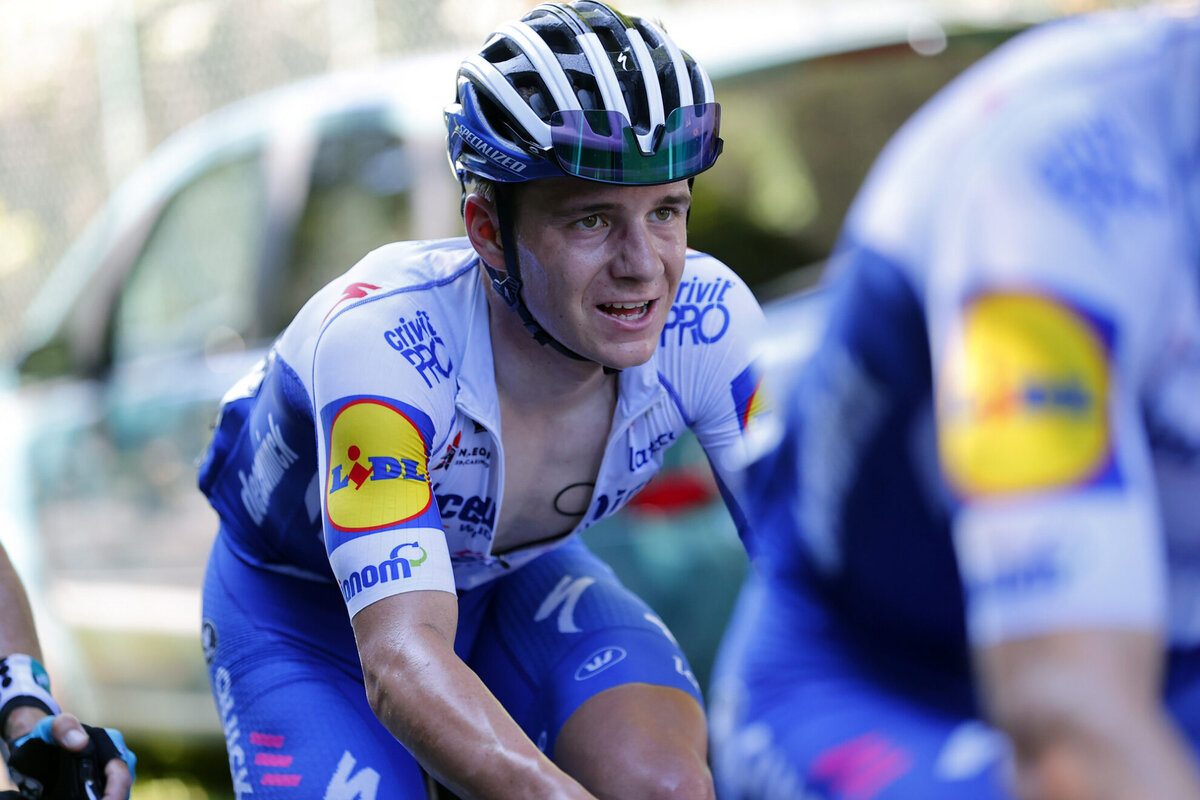 Il Lombardia 2020 — 114th Edition — Bergamo — Como 231 km — 14/08/2020 — Remco Evenepoel (BEL — Deceuninck — Quick Step) — photo Luca Bettini/BettiniPhoto (c)2020