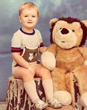 Александр Панайотов в детстве