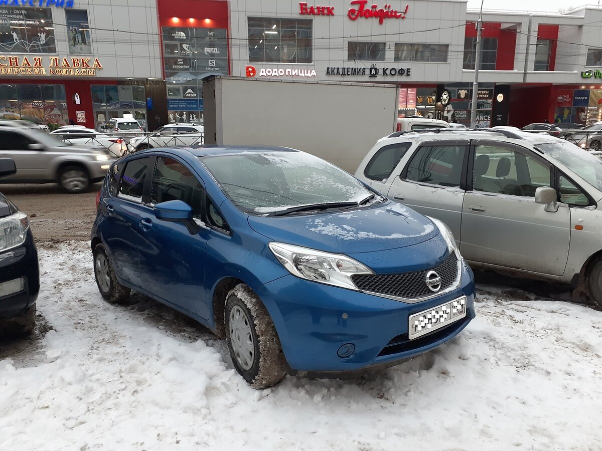 Праворульный Nissan Note 2017 г.в.