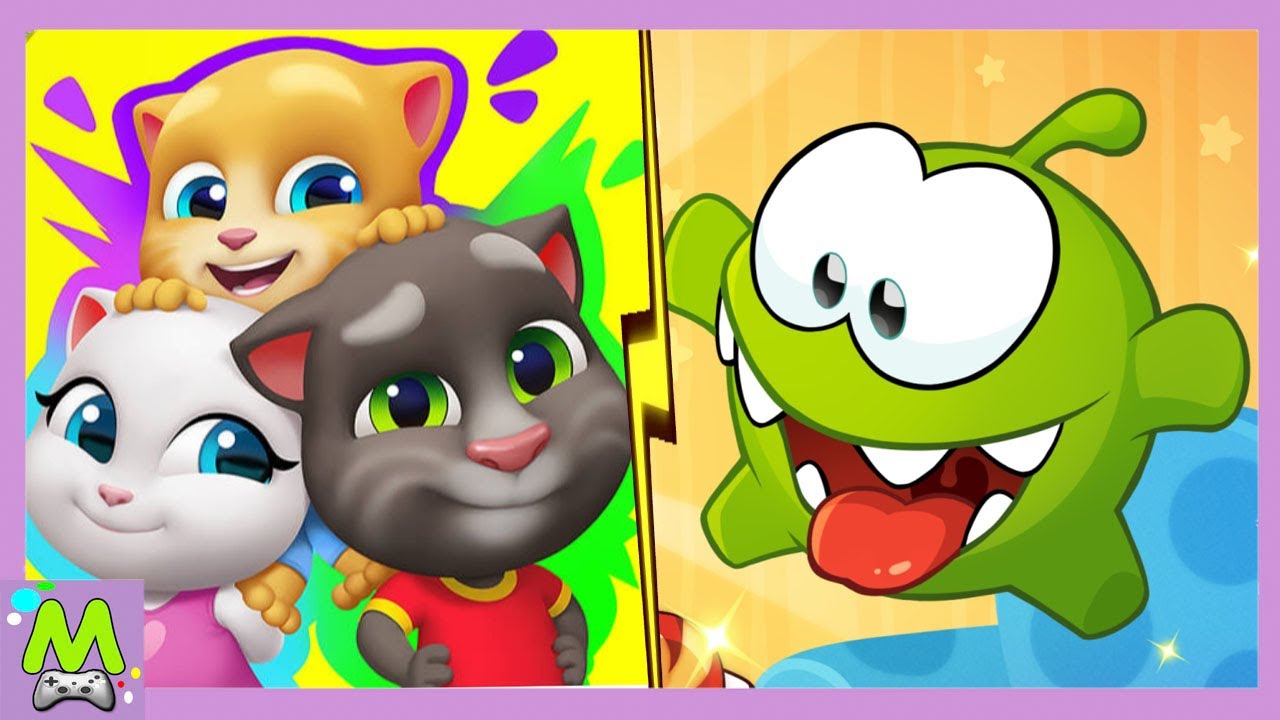 My Talking Tom:Friends vs My Om Nom.Какой Питомец Самый Лучший.Том и Друзья  против Ам Няма | Матвейкин Канал | Дзен