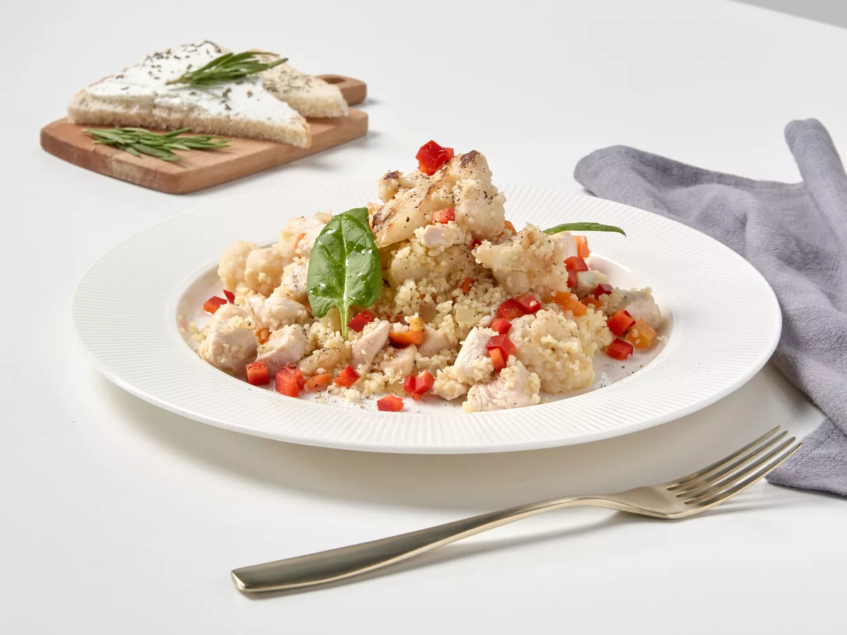 Филе индейки с кускусом