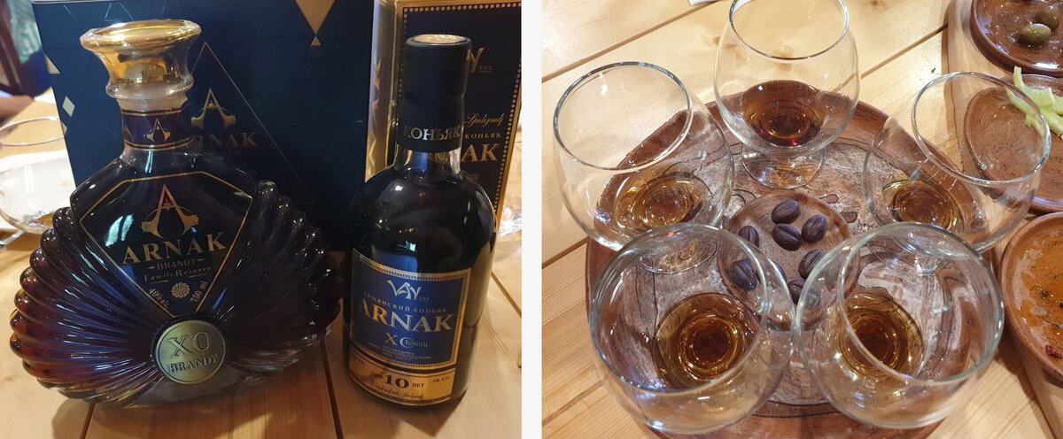 10-летний коньяк Arnak XO Tushpa