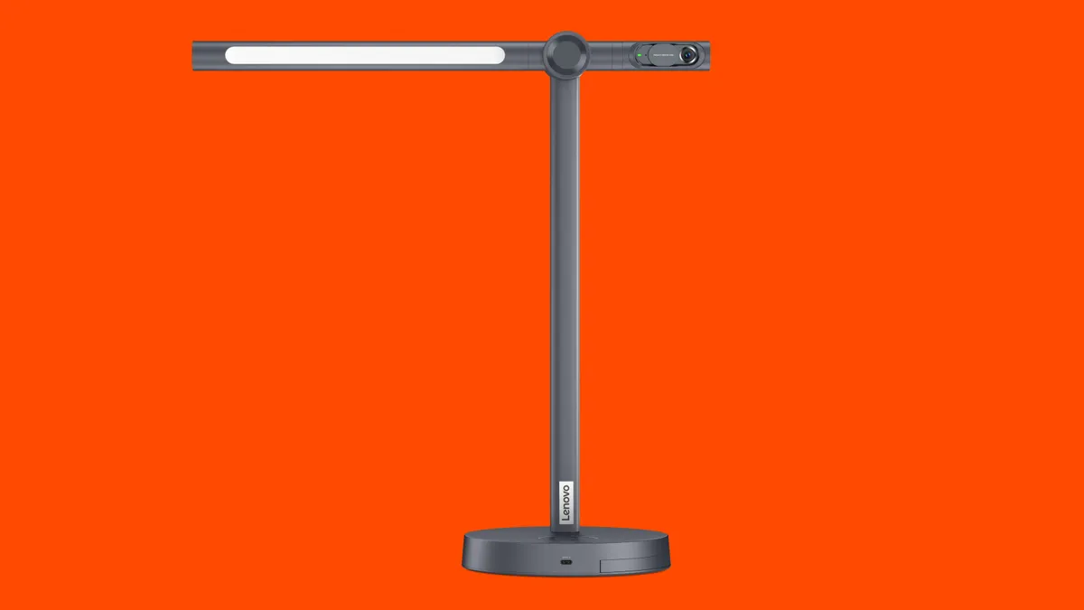 Настольная станция Lenovo Go с веб-камерой. 