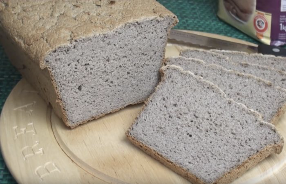 Ржаной хлеб на кефире без дрожжей
