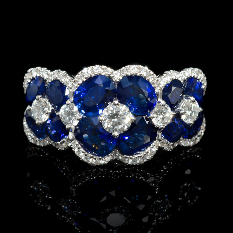 Браслет с Сапфиром. Источник: Pinterest 