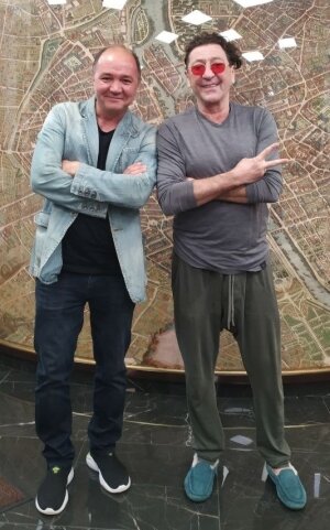    У Г. Лепса дома. Фото: Из личного архивa/ Владимир Полупанов