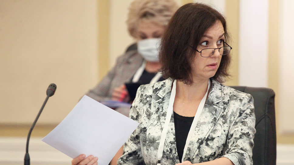 Фото: Роман Яровицын / Коммерсантъ📷Заместитель министра здравоохранения Евгения Котова